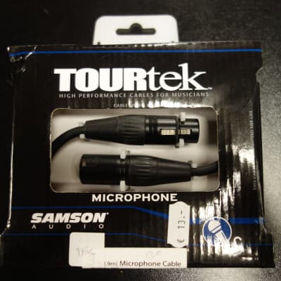 Samson SATM3 Tourtek Microphone Cable 3 foot 1 Meter image 1