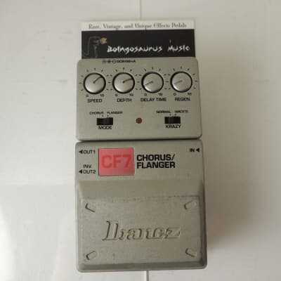 Reverb.com listing, price, conditions, and images for ibanez-cf7-chorus-flanger-pedal