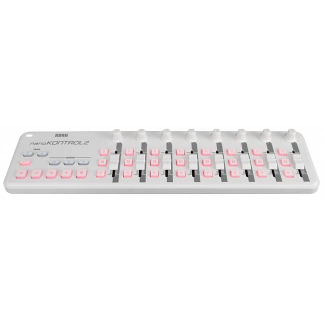 KORG nanoKontrol 2 WP USB MIDI-Controller inkl. Software, white image 1