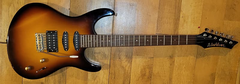 Washburn RX 10 Vintage Sunburst Electric Guitar FREE