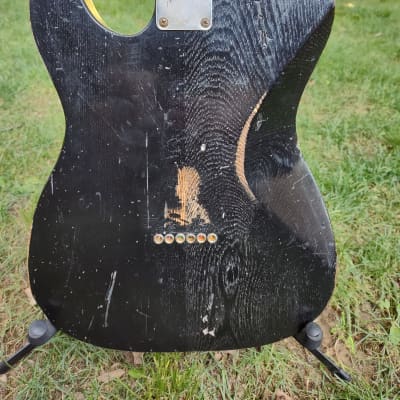 TG Guitars Custom Telecaster The Sleeper Made from Old Growth Wormy Ash from 1880 Barn Beam image 8