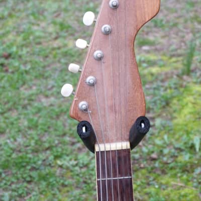 Teisco Crown single pickup guitar  1960's sunburst image 2
