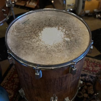 VINTAGE 1970's Trixon Conical Drum Set in Natural Stripped | Reverb