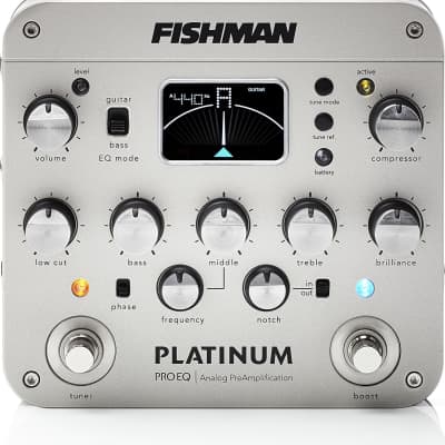 Fishman Platinum Pro EQ Pedal | Reverb