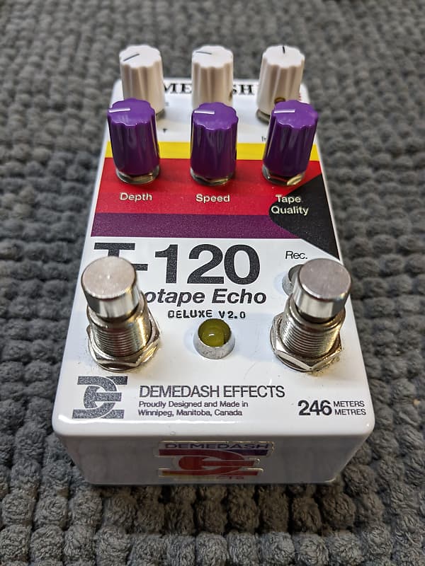 Demedash Effects T-120 Deluxe Videotape Echo V2 | Reverb