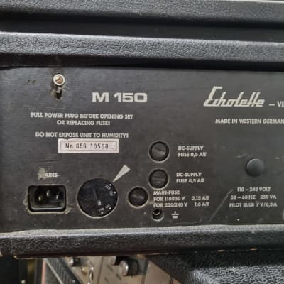 Sold also seperately - Klemt Echolette E51 Tape Echo and M150 Tube Amplifier image 7