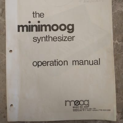 Moog minimoog Model D - 1974 with Super Rare 1125 Sample-Hold Controller image 15