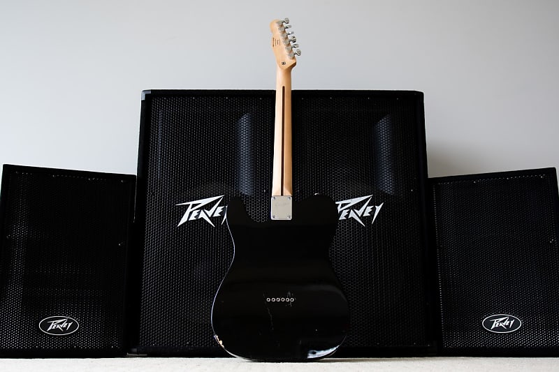 Squier Telecaster Standard Series 2004-2006 - Black and | Reverb