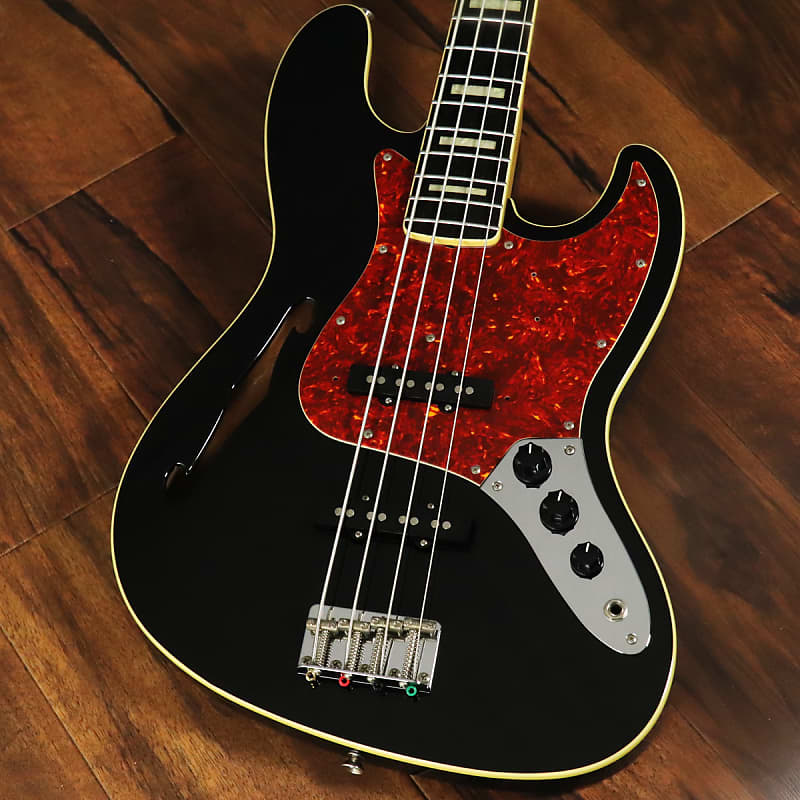 Fender Japan JB HO Hollow Body Black (S/N:JD12034628) (09/26