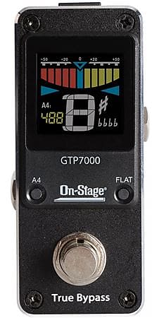 On Stage GTP7000 Mini Guitar Pedal Tuner image 1