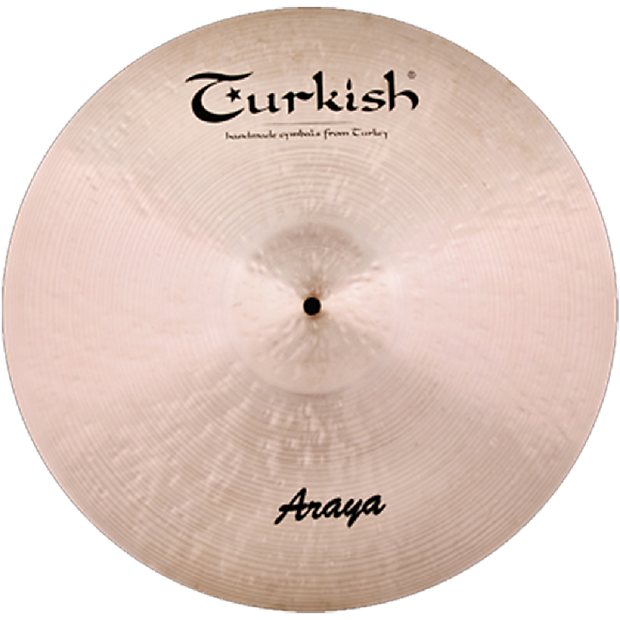 Turkish Cymbals 21" Custom Series Araya Ride A-R21 image 1