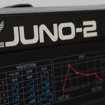 Roland Alpha Juno-2 Vintage Polyphonic Synthesiser - Faulty Aftertouch - 100V image 6
