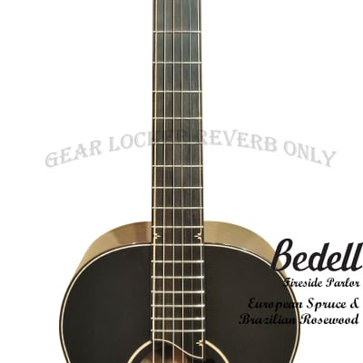 Bedell FS-P-EU/BR Fireside Parlor European Spruce & Brazilian Rosewood handcraft guitar image 5