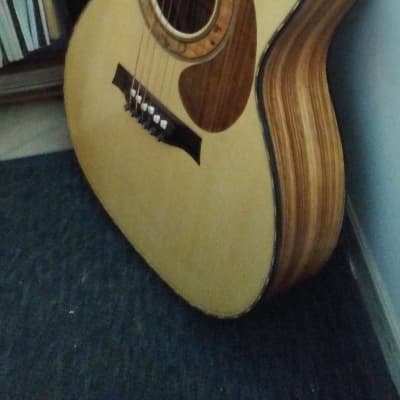 Portland Guitars handmade Zebrawood for sale