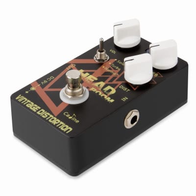 Caline CP-34 Vintage Distortion Guitar Effect Pedal with 3 Way Togle Switch image 3