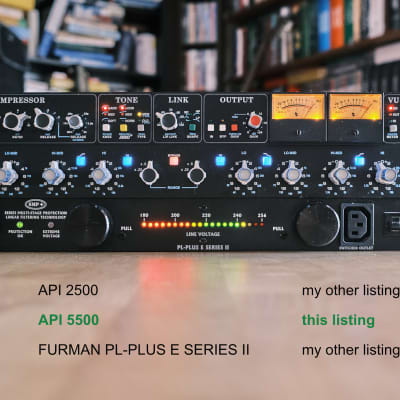 API 5500 Dual 4-Band Equalizer 2013 image 2