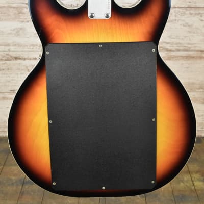1970's MCI M340 Guitorgan Sunburst With Pedal, Cable, and OHSC Free Shipping image 2