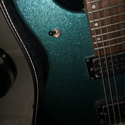 Washburn Maverick series bt-2 holoflake guitar image 6