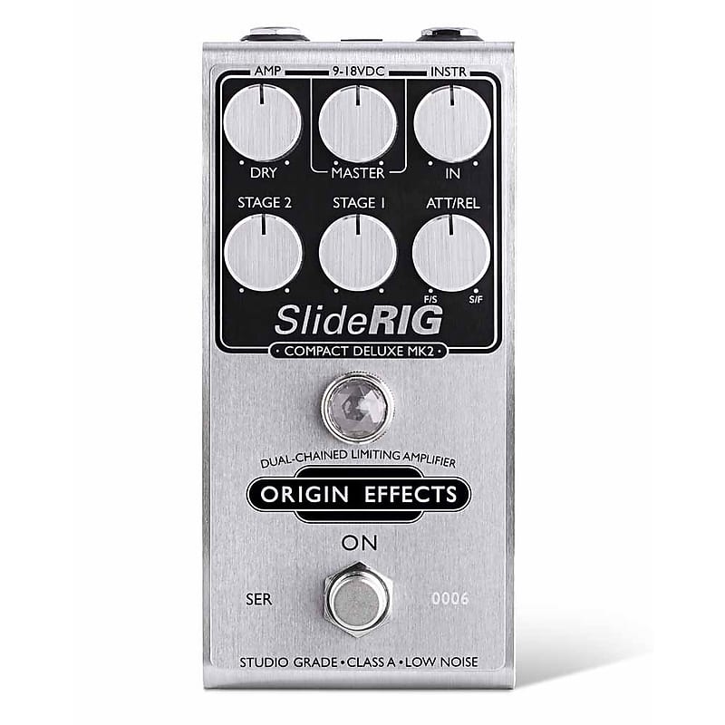 Origin Effects SlideRIG Compact Deluxe MK2 Compressor Guitar Effects Pedal image 1