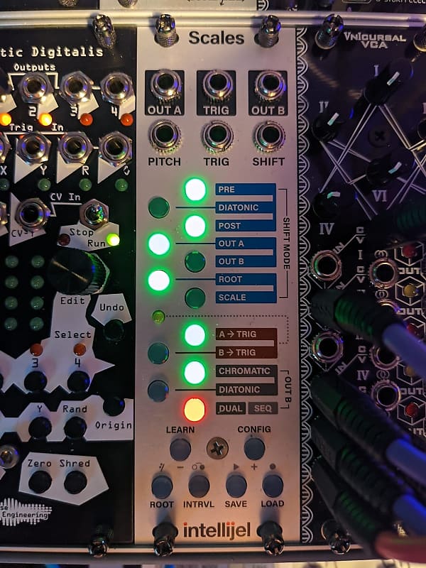 Intellijel Scales Eurorack Quantizer Module Reverb