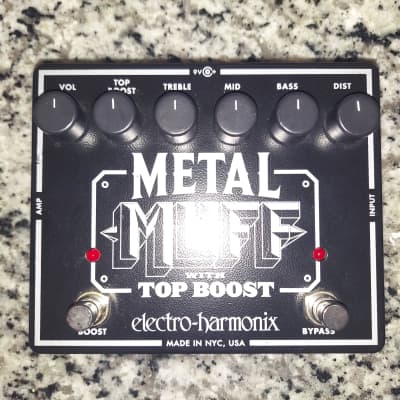 Electro-Harmonix Metal Muff Distortion with Top Boost