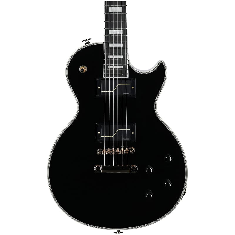 Epiphone Matt Heafy Les Paul Custom Origins Electric Guitar (with Case), Ebony image 1