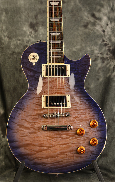 Epiphone Les Paul Standard Pro 2012 Faded Blue Jean Burst Epiphone Les Paul Standard Pro 2012 Faded Blue Jean Burst