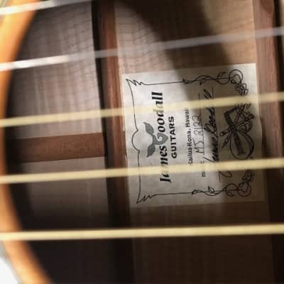 Goodall MJ-Flamed Maple, Sitka Spruce jumbo acoustic guitar-2000 image 12
