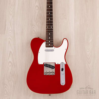 1990 Fender Telecaster Custom '62 Vintage Reissue TL62B-650 Candy Apple Red Near-Mint, Japan MIJ Fujigen image 2