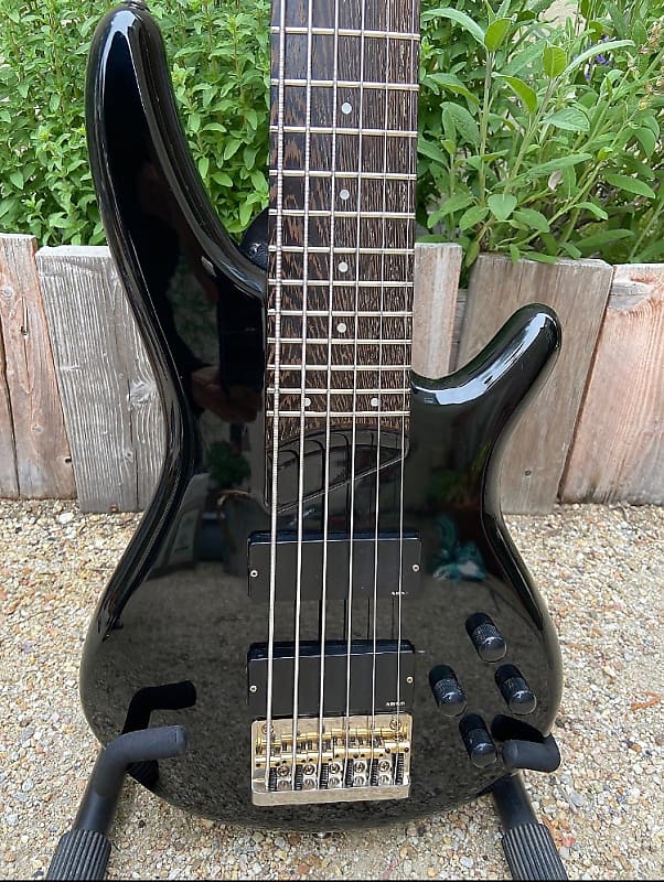 Ibanez SR506 Bass Guitar + Hard Case Reverb