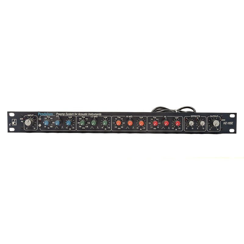 Pendulum Audio Inc. - HZ-10SE - 1980s Acoustic Instrument Preamp System w/ Cable - x1222 - VINTAGE image 1