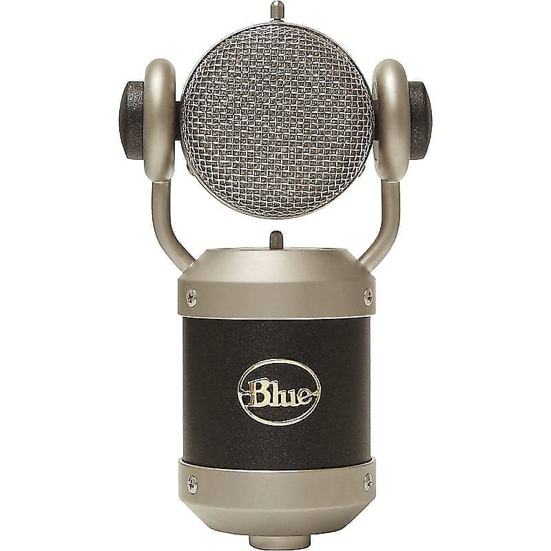 Blue Mouse Studio Signature Condenser Microphone w/ Shock Mount, Case & Demo Video image 1