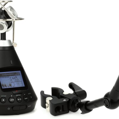 Zoom H3-VR 360� VR Audio Recorder  Bundle with Zoom HRM-11 Handy Recorder Mount (11 inch) image 1