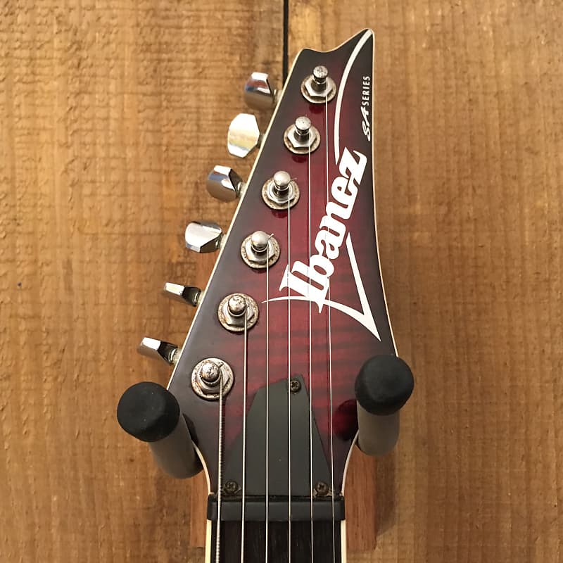 Ibanez SAS36FM SA Series Neck Thru Electric Guitar Dark Red