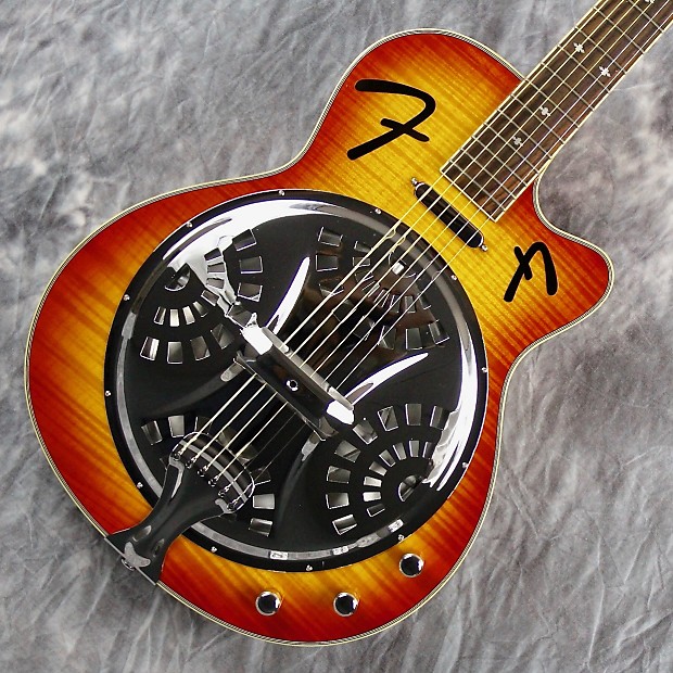 Fender FR-50CE Acoustic-Electric Roundneck Resonator Guitar