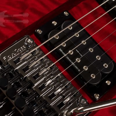 B.C. Rich Mockingbird Legacy ST with Floyd Rose Transparent Red image 9