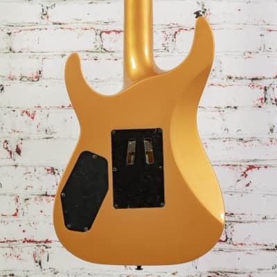 USED Kramer SM-1 H Electric Guitar - Buzzsaw Gold image 7