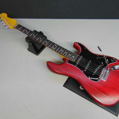 Parts Stratocaster (Allparts/Warmoth) Transparent Red image 2