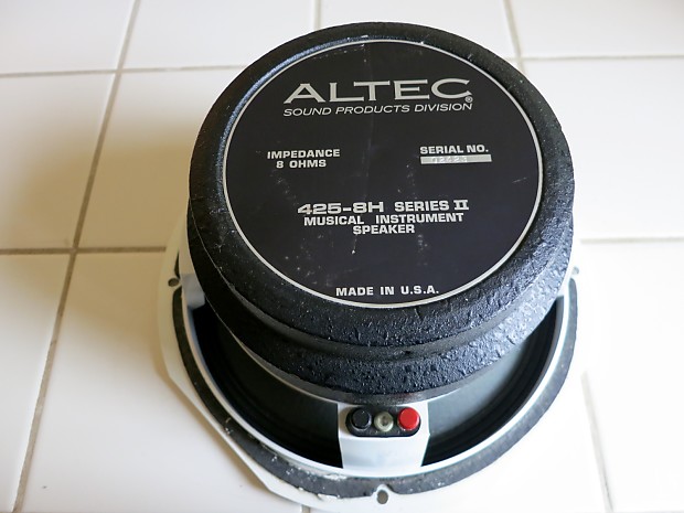 Altec guitar shop speakers