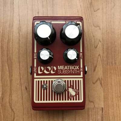 DOD Meatbox Sub Synth Reissue 2010s - Red image 1