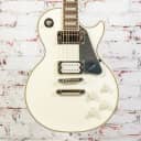Epiphone - 2015 Tommy Thayer White Lightning Les Paul - Electric Guitar  White Sparkle w/ OHSC - x1143 (USED)