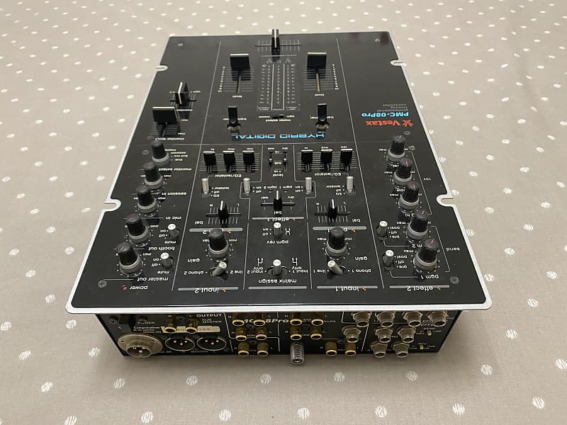 【美品】　Vestax PMC-08Pro ミキシングコントロール、DJミキサー 中古品】Vestax/DJミキサー/PMC-08Pro WH -DJ機材アナログ