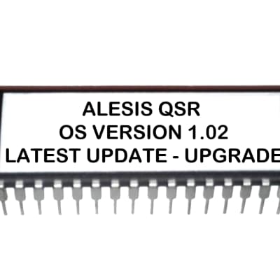 Alesis QSR firmware OS Update Upgrade V 1.02 eprom with latest OS Rom