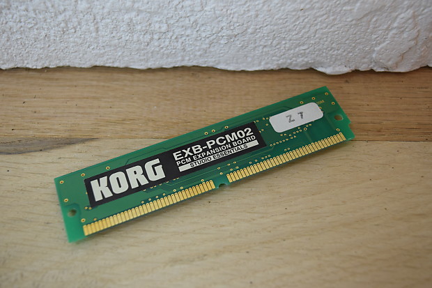 Korg EXB-PCM02 Studio Essentials Triton keyboard expansion board MINT-used image 1