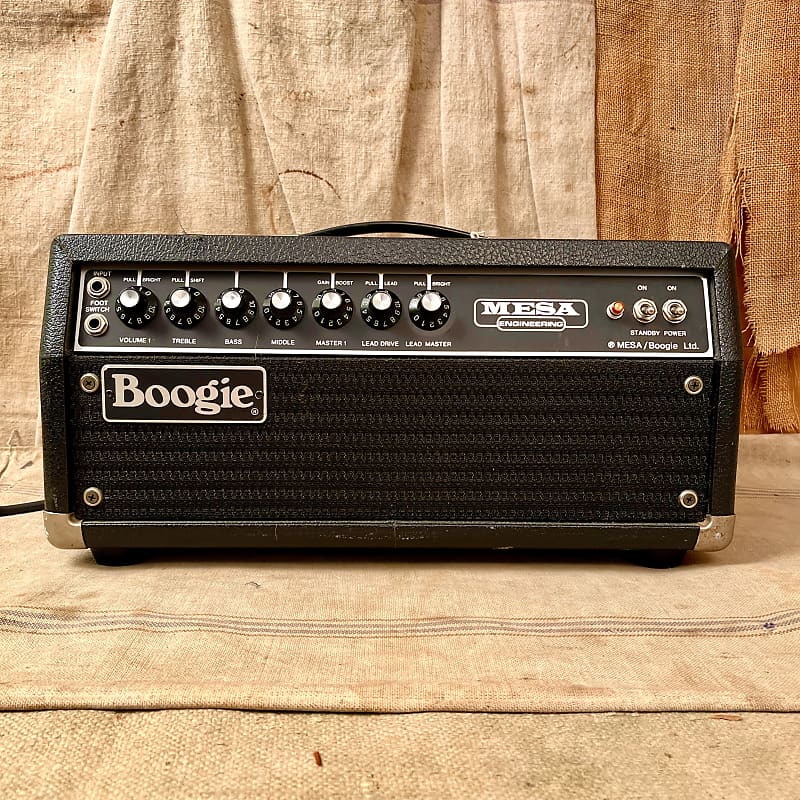 1982 Mesa Boogie Mark II B Amplifier Head MKIIB 2 Channel 60 | Reverb