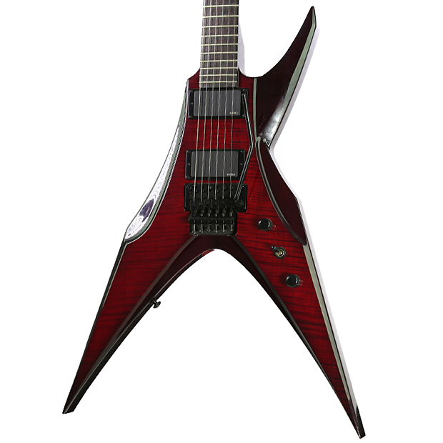 Used DBZ Bird Of Prey Cherry Red Electric Guitar | Reverb