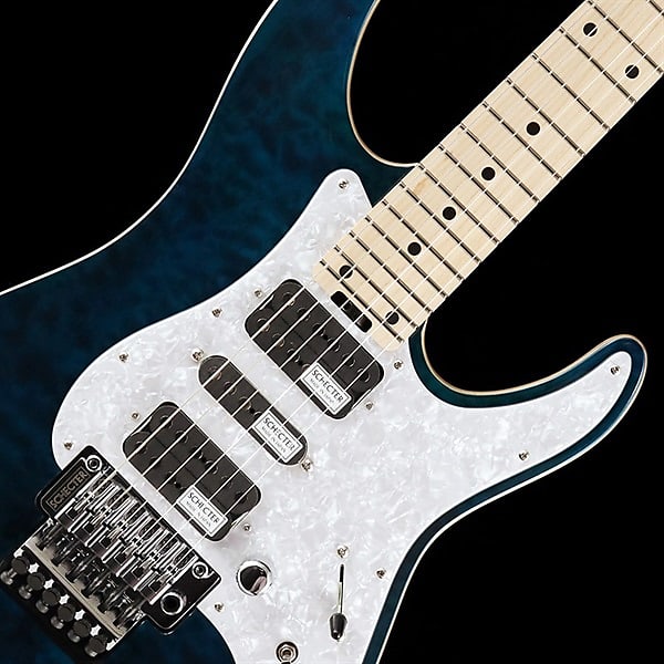 SCHECTER SD-2-24-AL (See-Thru Blue/Maple) | Reverb Canada