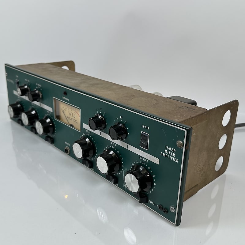 Vintage Altec 1592B Rack 5-Channel Microphone Preamp Line | Reverb