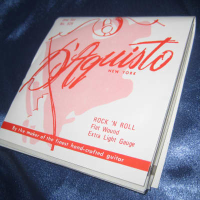 D'Aquisto Set of Electric Guitar Strings Vintage from 1960's image 2