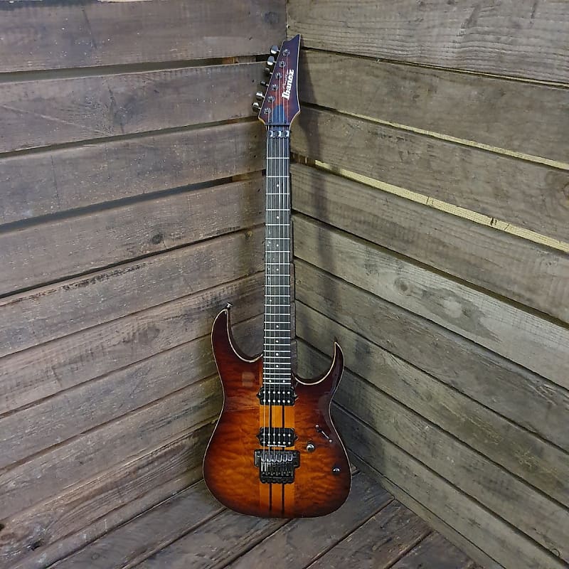 Electric Guitar Ibanez Prestige RGT320Q, Regal Brown Burst w